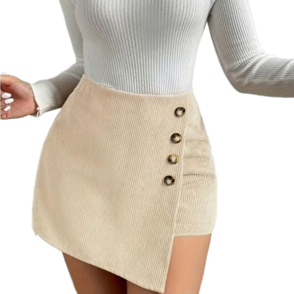 Asymmetrical highwaist skort sz X-large
